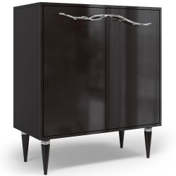 Комод Арт Колор Классик Сильвер с 2 полками Терпкий коричневый