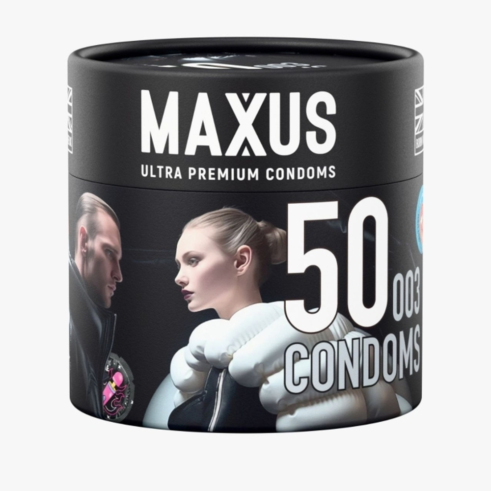 Презервативы MAXUS SO MUCH SEX 003 50, экстремально тонкие, 50 шт