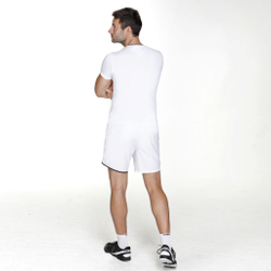 Мужское теннисное поло Racket Roots Teamline T-Shirt Men - White