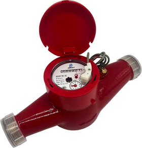 Счетчик воды универсальный с импульсным выходом (Ду25-50) Декаст ВСКМ-90 ДГ2