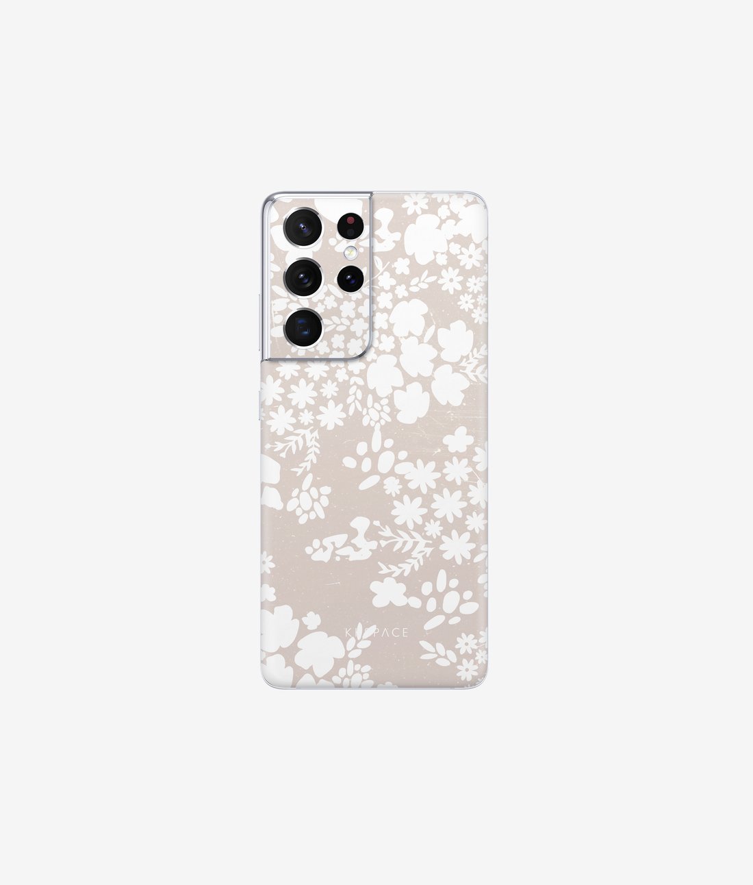 Виниловая наклейка FLORAL CREAM для Samsung Galaxy