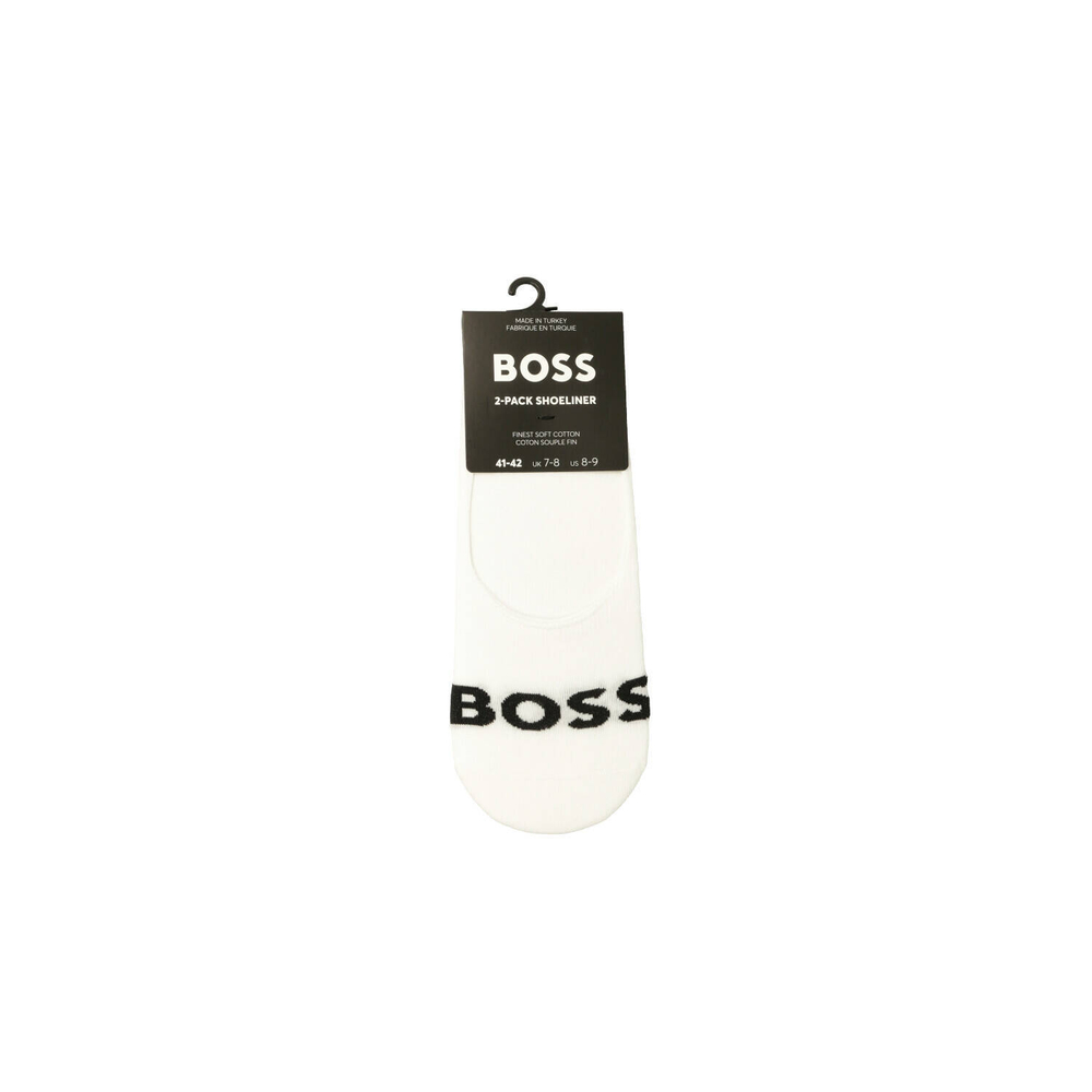 носки/носки-следы 2 пары 2p sl uni logo cc BOSS BLACK - белый(50477866)