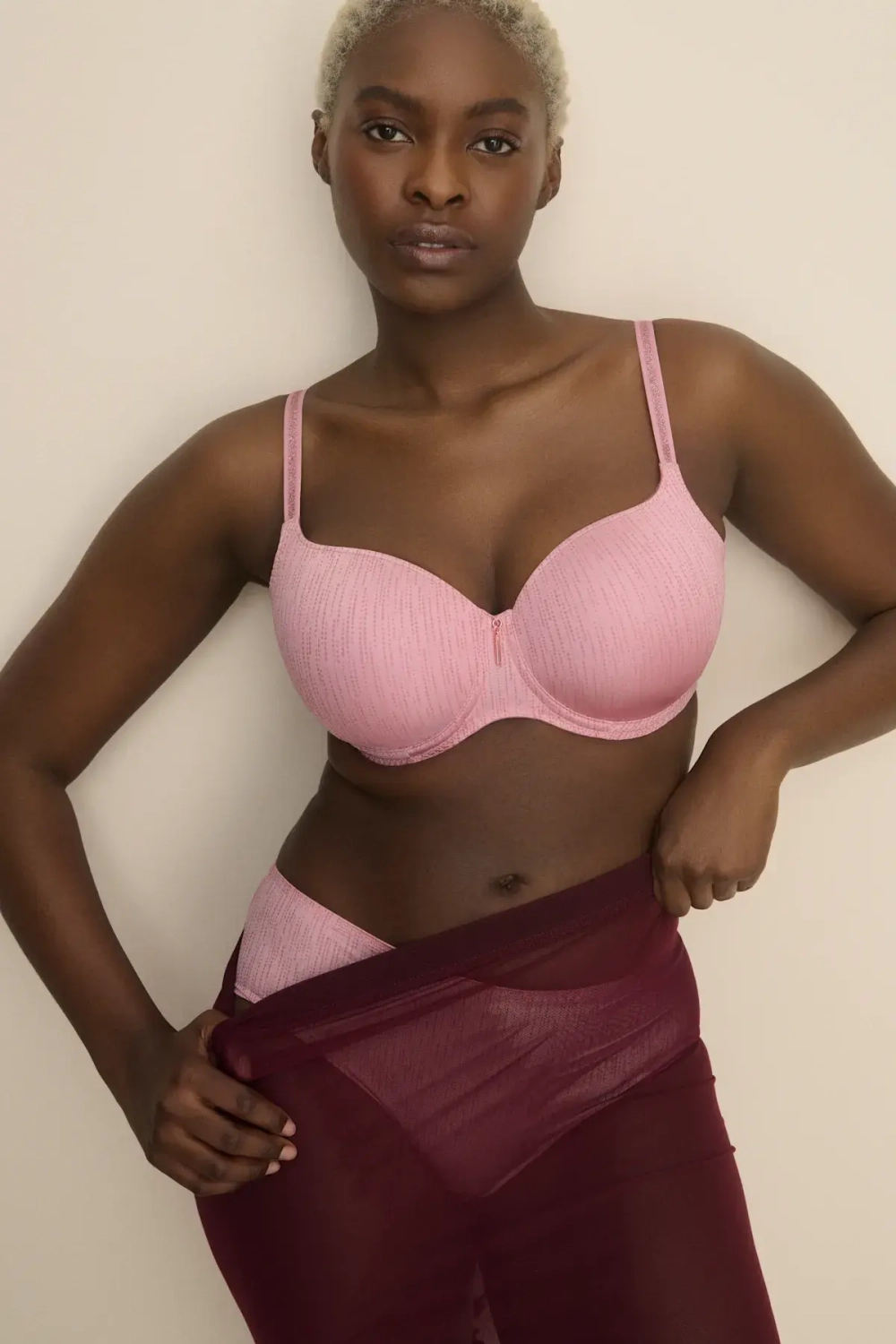 PRIMADONNA TWIST BADALA Трусы с высокой талией, розовый