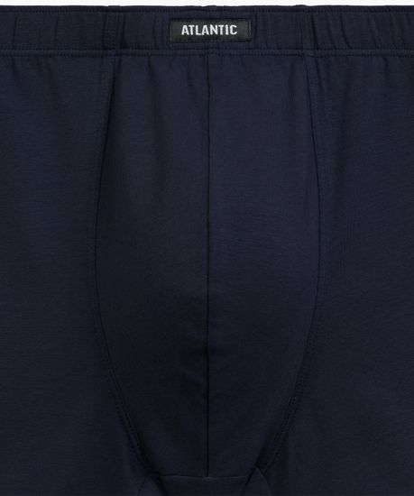 Трусы мужские боксеры (3шт), Atlantic 3MH-048, хлопок, баклажан + зеленый лес + темно-синий