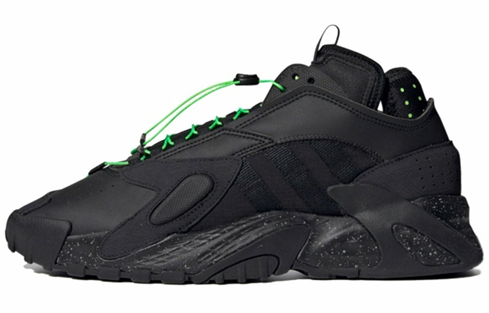 Кроссовки Adidas Originals Streetball 'Black Solar Green'