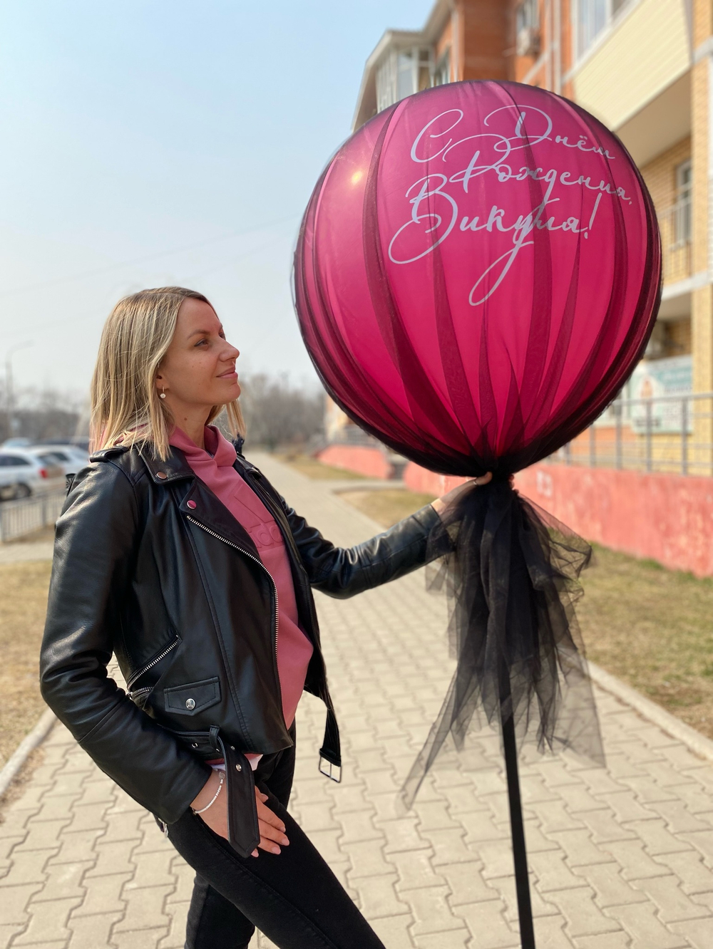 Воздушные шары с фатином №681