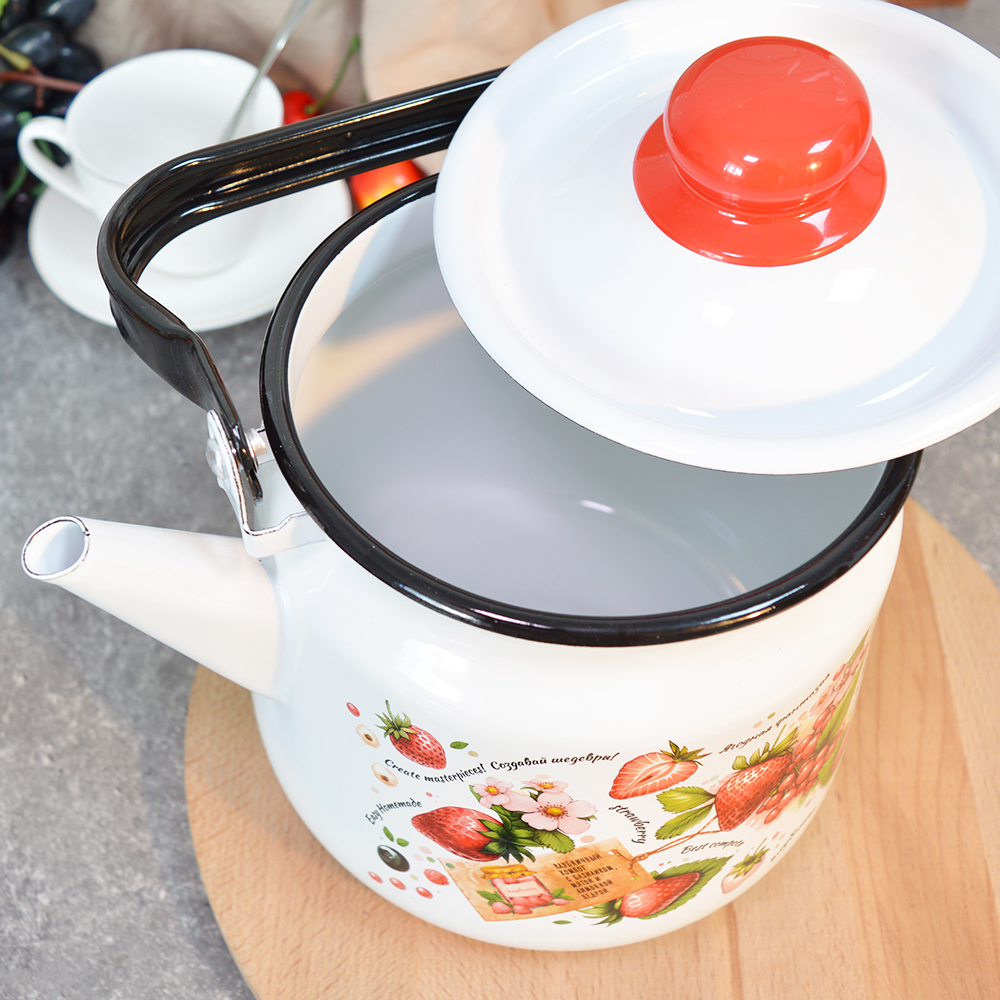 Чайник 3,5л "Ягодки" тм Appetite