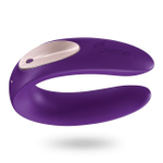 Массажер для пар на дистанционном управлении Satisfyer Partner Plus Remote (Цвет: фиолетовый)