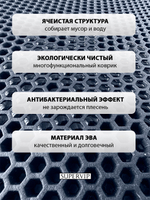 Универсальный ЭВА лист. Материал EVA листовой, соты, 255х155 см.