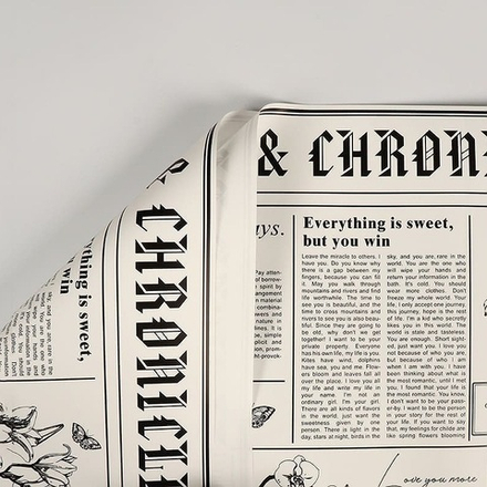 Пленка "Ботаника" 58см*10м БЕЛЫЙ