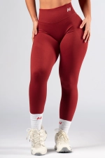 Леггинсы High-Waist Push-Up Leggings POWER 888 RED