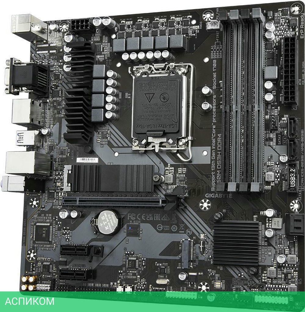 Материнская плата GigaByte B760M DS3H DDR4