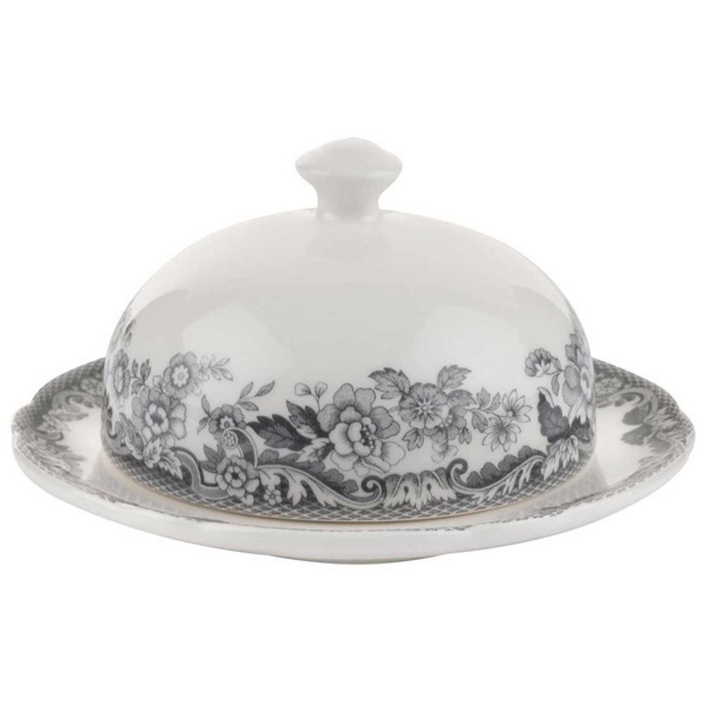 Масленка 11см Spode Деламер, сельские мотивы