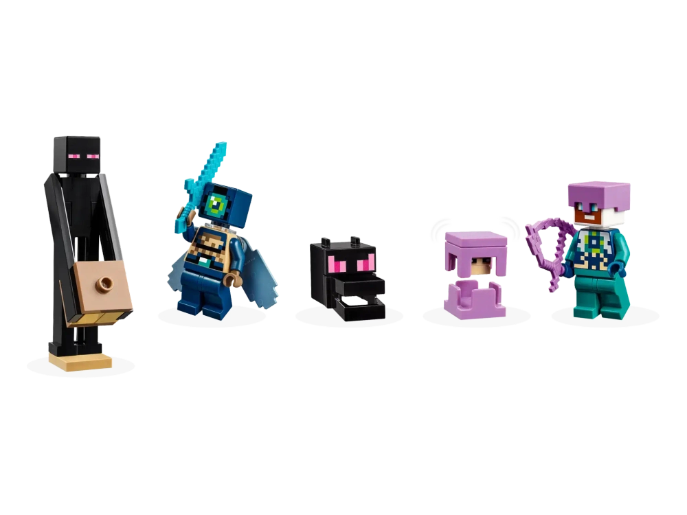 Конструктор LEGO Minecraft 21264 Дракон и корабль Эндера
