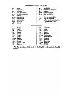 Webster's etymological dictionary | A. Macpherson