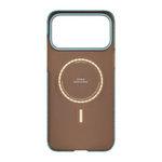 Арамидный чехол MagSafe PITAKA Glints of Gold PitaTap Edge Case для iPhone 17 Pro Ультратонкий текстурированный чехол из арамидного волокна с сенсорной накладкой для Контроллера камеры