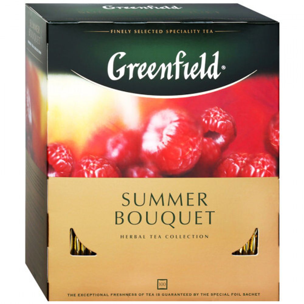 Greenfield чай травяной Summer Bouquet 100 пакетиков