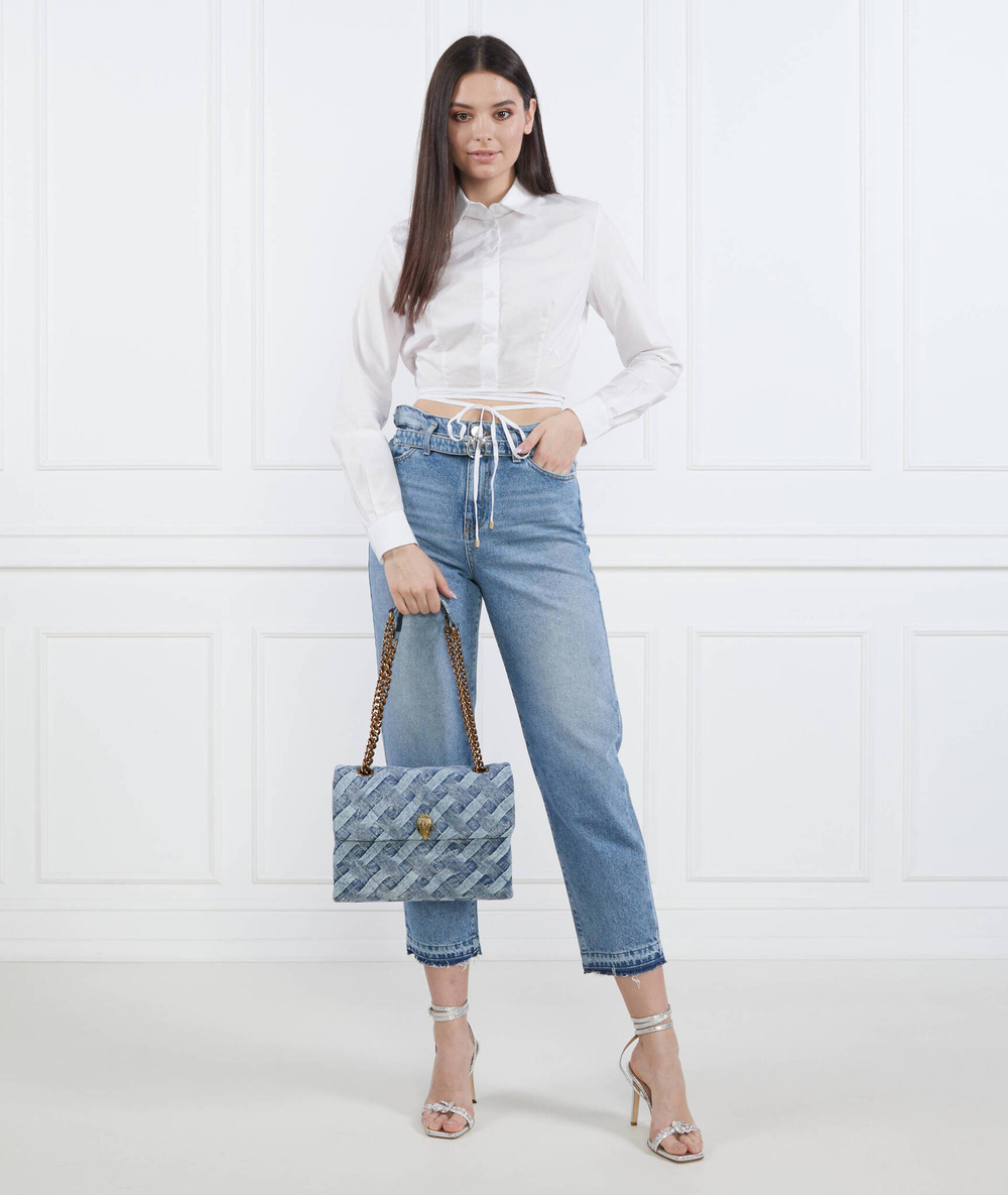 Сумка через плечо LARGE KENSINGTON SOFT Kurt Geiger - голубой(9796588669)