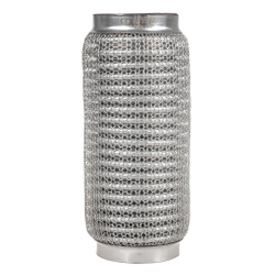 Компенсатор (гофра) выхлопной системы 3х-слойная WIRE MESH 64x200 UNIVERSAL D=64mm L=200mm GANZ GIG05325