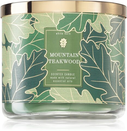 Bath & Body Works Mountain Teakwood - ароматическая свеча /   411  g  / GTIN 667555348324