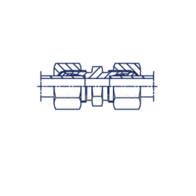 Соединение P DS12 20х1.5 (в сборе, нерж.)