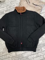 Кардиган с мехом Kiton