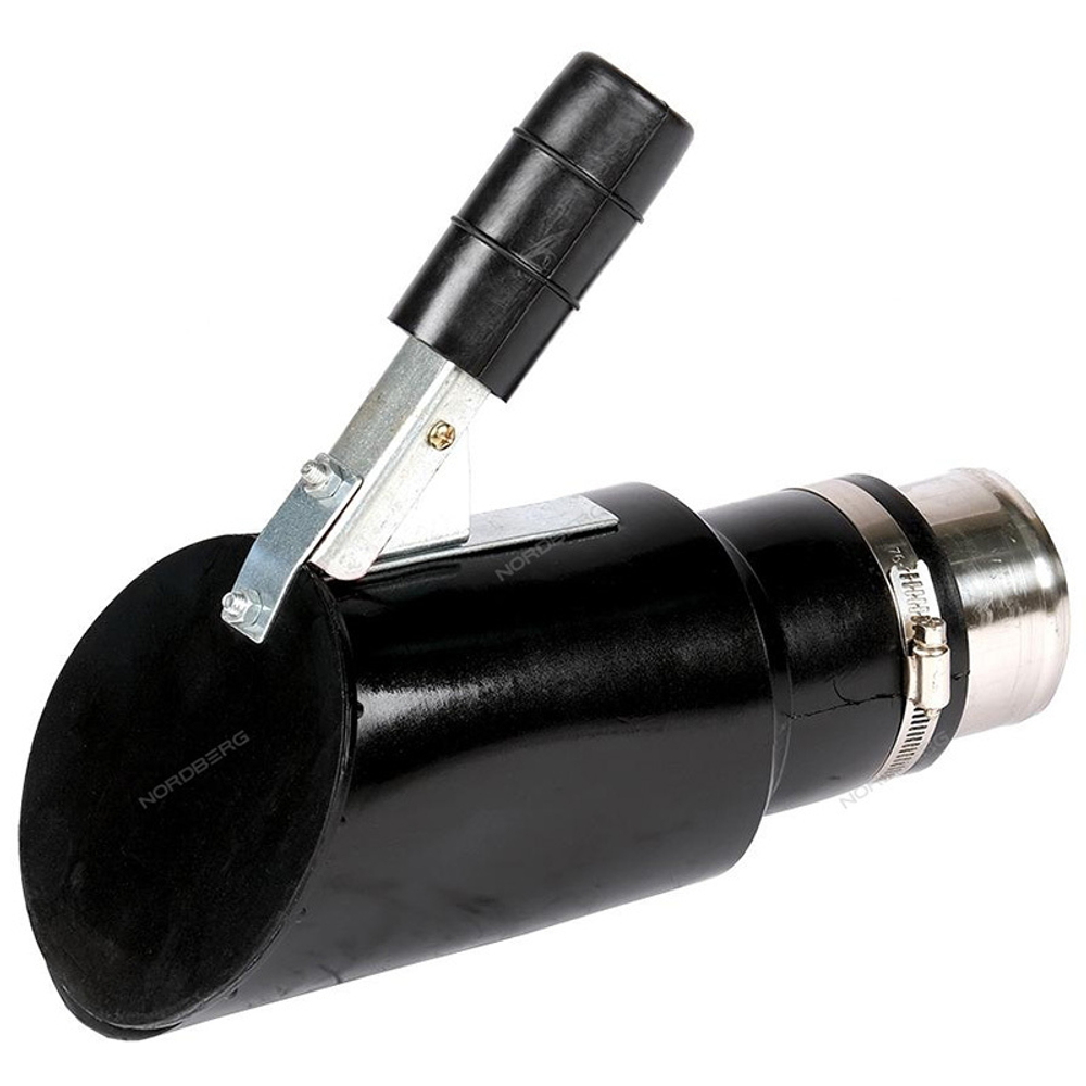 NORDBERG (AN075DI) Насадка резиновая овальная наклонная на шланг D=75 мм