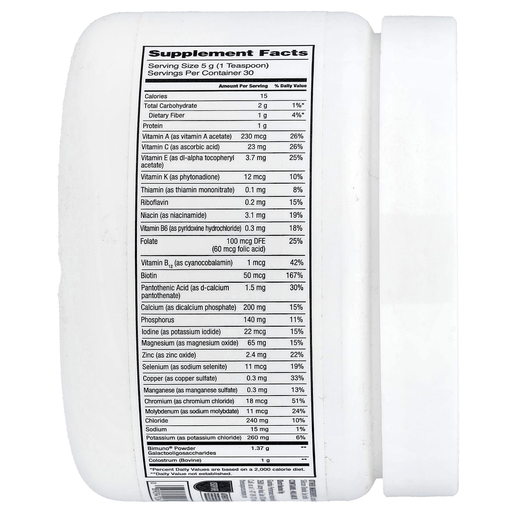 Isopure, Colostrum+, молозиво, без добавок, 150 г (5,29 унции)