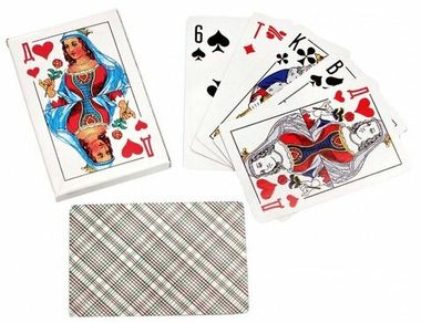 Карты игральные (54шт), набор из двух колод, 9810, картонная упаковка