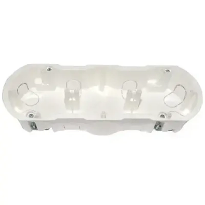 Коробка установочная 3-местная для гипсокартона (226х76х45,5мм), 1шт