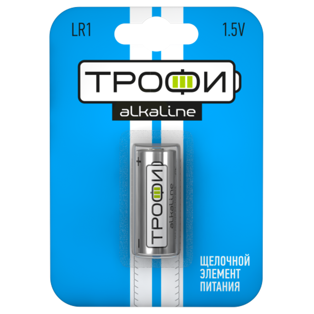 Батарейки Трофи LR1-1BL ENERGY POWER Alkaline | Трофи