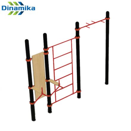 Вертикальный пресс шведская стенка турник круглый профиль D108