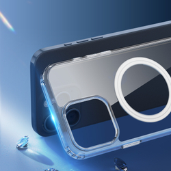 Усиленный прозрачный чехол с поддержкой MagSafe от Dux Ducis для iPhone 16 Pro, серия Clin Mag Series Case