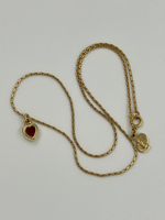 Миниатюрный кулон Сердце Christian Dior