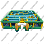 Надувной лабиринт "Кукурузное поле", 10*10*3 м