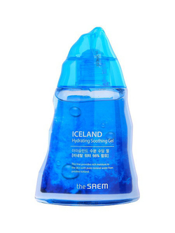 The Saem Iceland Hydrating Soothing Gel минеральный гель для тела с экстрактом лотоса