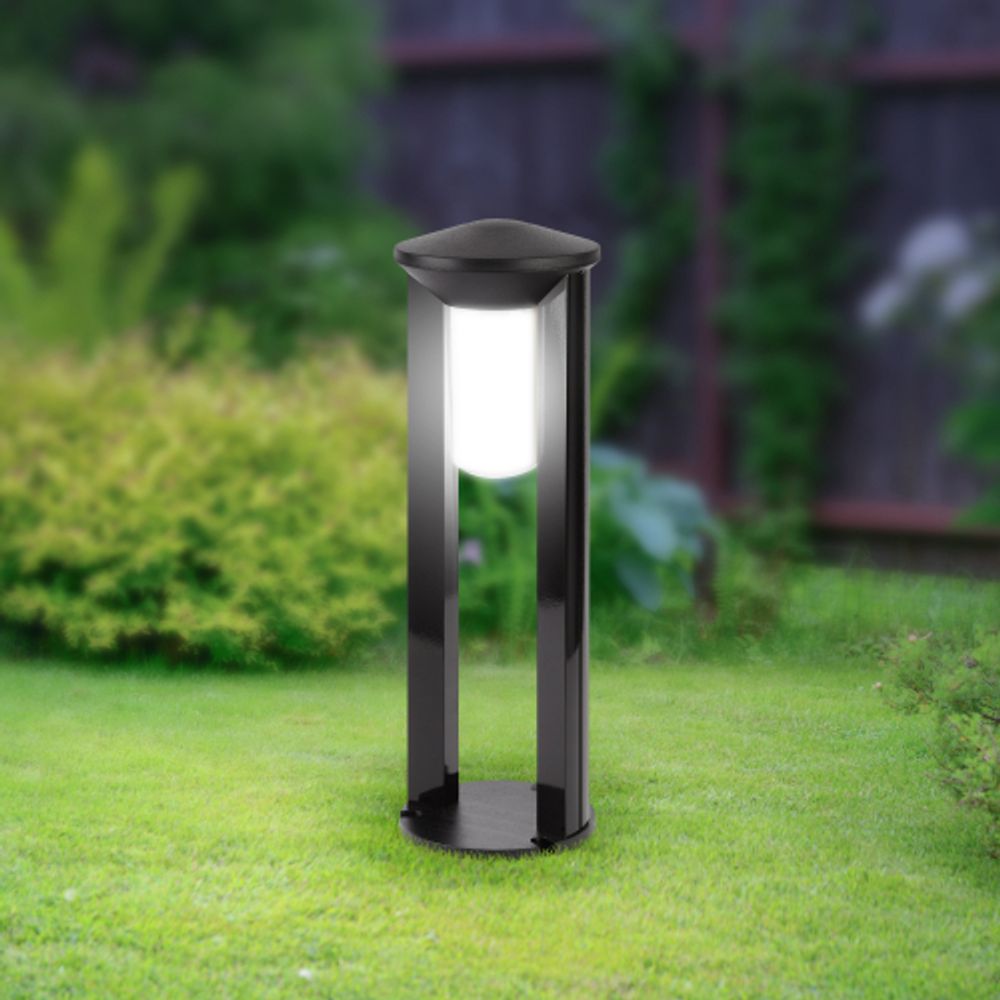 Садово-парковый светильник ЭРА ФТУ 01-20-003 Арка напольный черный IP54 Е27 max20Вт h600мм