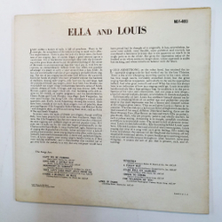 Винтажная виниловая пластинка Ella Fitzgerald And Louis Armstrong Ella And Louis (USA 1956)