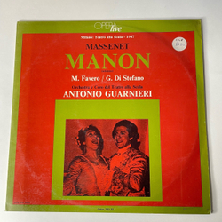 Винтажная виниловая пластинка LP Massenet, Orchestra Del Teatro Alla Scala, Antonio Guarnieri Manon (Selezione) (Milano: Teatro Alla Scala - 1947) (Италия 1976)