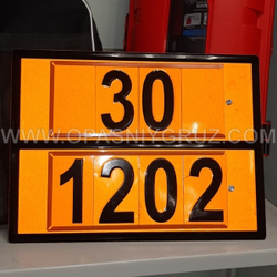 Цифра 4 для таблички Опасный груз