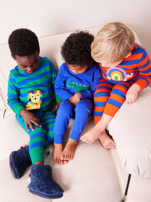 Пижама для мальчика Next 439-326, 3 шт., Синий, Красный, Зеленый