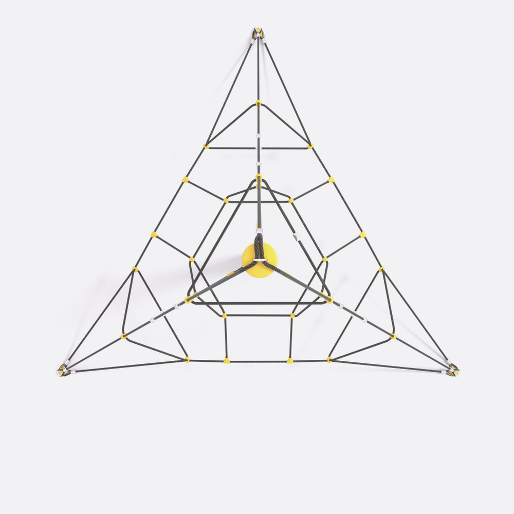 Пространственная канатная конструкция «PY-00.26» для уличных игровых площадок