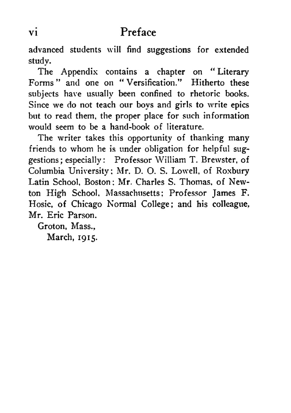 A history of English literature | Hinchman Walter Swain