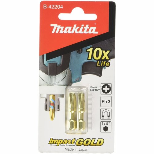 Бита Makita Impact PH3-30 мм  2 шт    B-42204