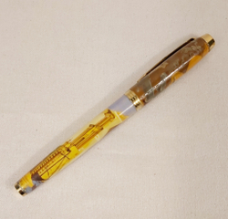 Коллекционная ручка Parker с ручной росписью Палех "по мотивам Дали"