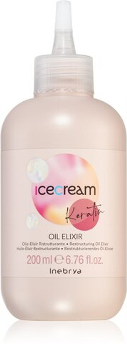 Inebrya Keratin - реструктурирующее кератиновое масло /   200  ml  / GTIN 8008277263144