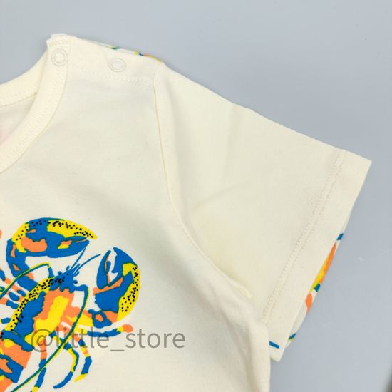 Комплект хлопковый Moi Noi, Лобстеры на бежевом