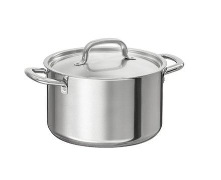 ИКЕА 365+ IKEA 365+ Кастрюля 5 литров с крышкой, нерж. сталь