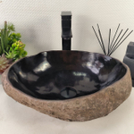 Раковина из речного камня RS-65082 46*35*14 0861