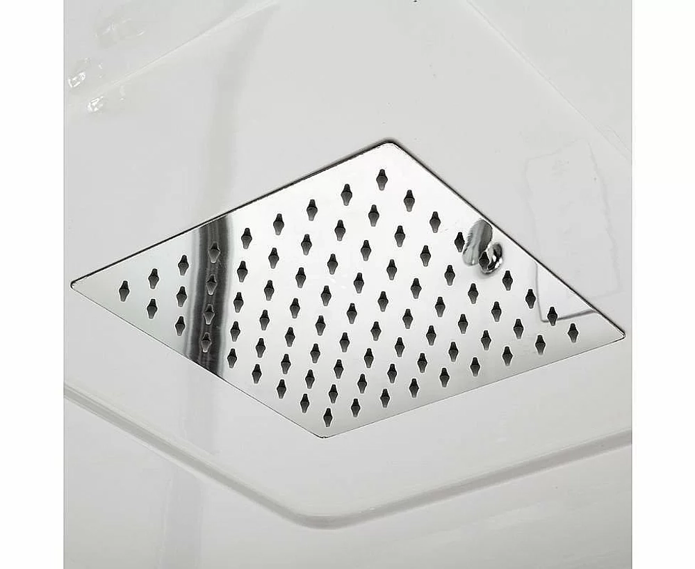 Душевая кабина DTO K401S 100x100 LED с электрикой прозрачная/хром
